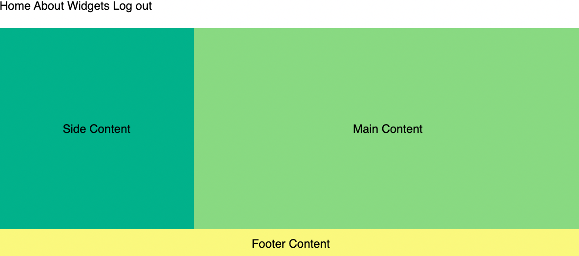 Centered Section Titles